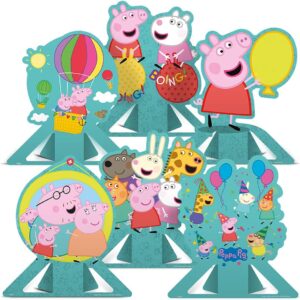 DECORACAO DE MESA PEPPA PIG CLASSICA 06 un.