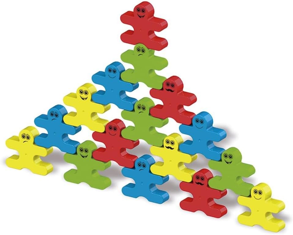 Equilibristas - Solapa, Maral, Multicor, 16 Peças