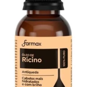 Farmax Óleo Capilar De Rícino Transparente 30 Ml