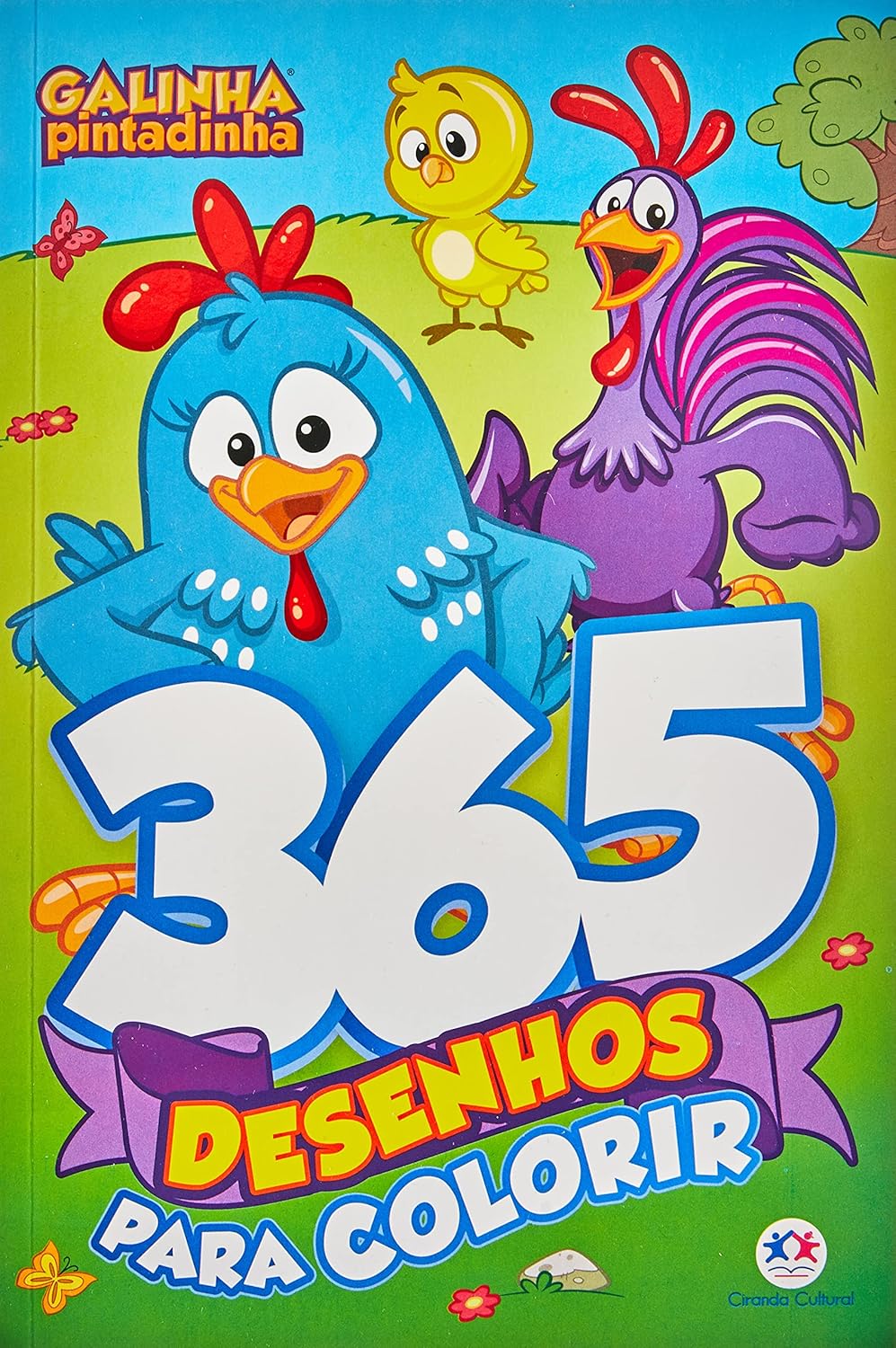Galinha Pintadinha - 365 Desenhos para colorir - Sugestões de Presentes