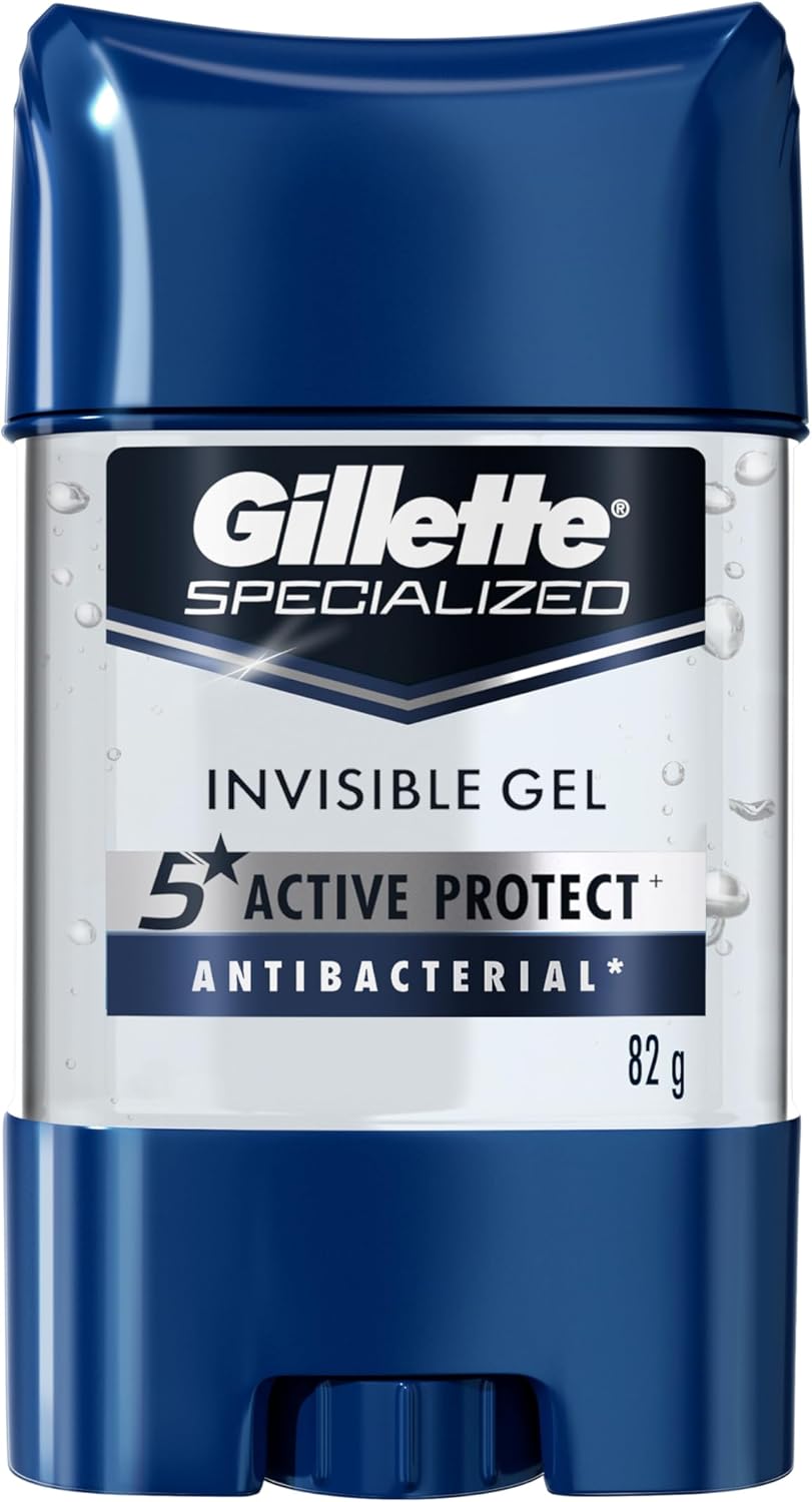 Gillette Desodorante Gel Antitranspirante Antibacterial 82G