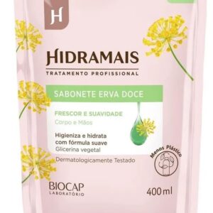 Hidramais Sabonete Refil 400 Ml Erva Doce -
