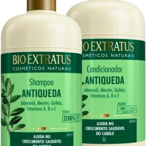 Kit Shampoo + Condicionador Bio Extratus Jaborandi Antiqueda 1L (Jaborandi)