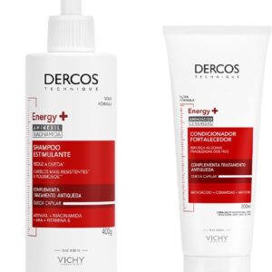 Kit Vichy Dercos Antiqueda Energy+: Shampoo 400g + Condicionador 200g