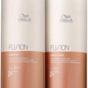 Kit Wella Fusion Intense Repair Shampoo e Condicionador 1 L