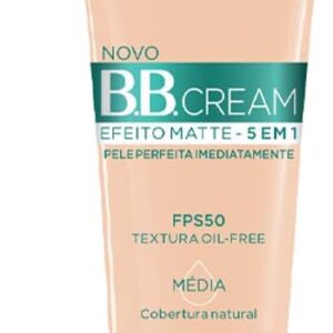 L'Oréal Paris Base BB Cream Efeito Matte Cor Média Fps 50, 30ml