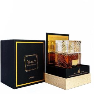 Lattafa Khamrah – Baunilha, Quente Picante, Âmbar, Canela - Eau de Parfum Fragrância de Longa Duração Unissex, 100 ml