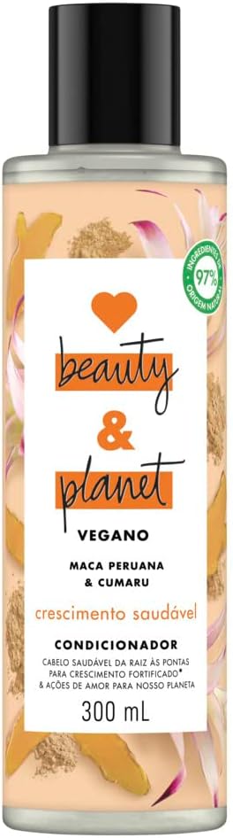 Love Beauty & Planet Condicionador Maca Peruana & Cumaru Crescimento Saudável 300Ml - Todos Os Tipos De Cabelo