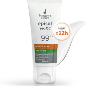 Mantecorp Episol Sec OC FPS 99 60G – Protetor Solar Facial Antioleosidade de Longa Duração