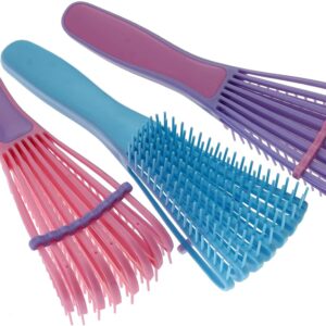 Marilu Ml/Escova P/Cabelo Cacheado Polvo Cores Surtidos 1 Unidade