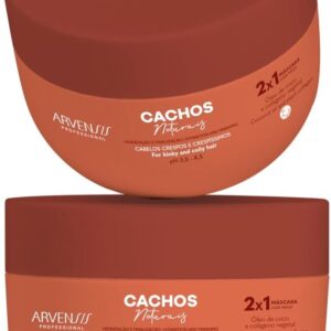 Máscara 2x1 Arvensis cabelos crespos e crespíssimos - 450g