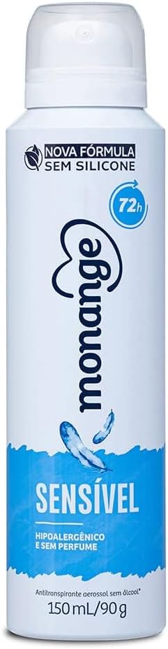 Monange Desodorante Aerossol Sem Perfume 90G