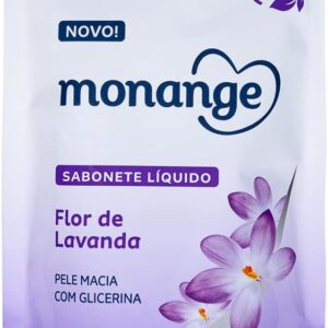 Monange Refil Sabonete Líquido Flor de Lavanda 400ml