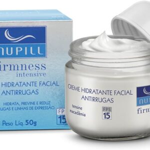 Nupill Creme Hidratante Antirrugas Tensine Fps 15 50G Azul