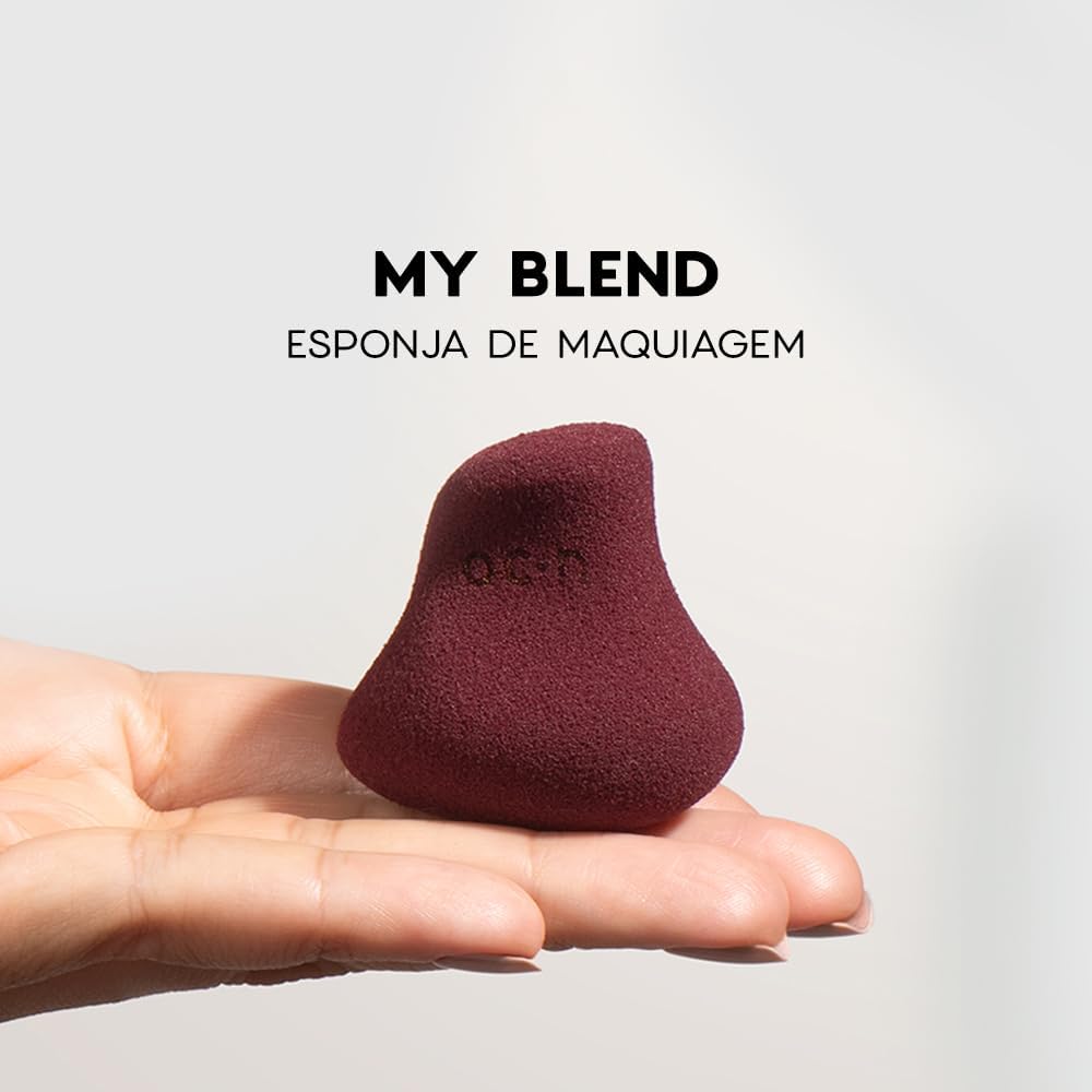 Océane - My Blend Océane - Esponja De Maquiagem./Vinho - Imagem 2