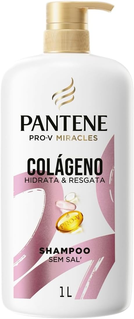 Pantene PRO-V Miracles Shampoo Colágeno 1L
