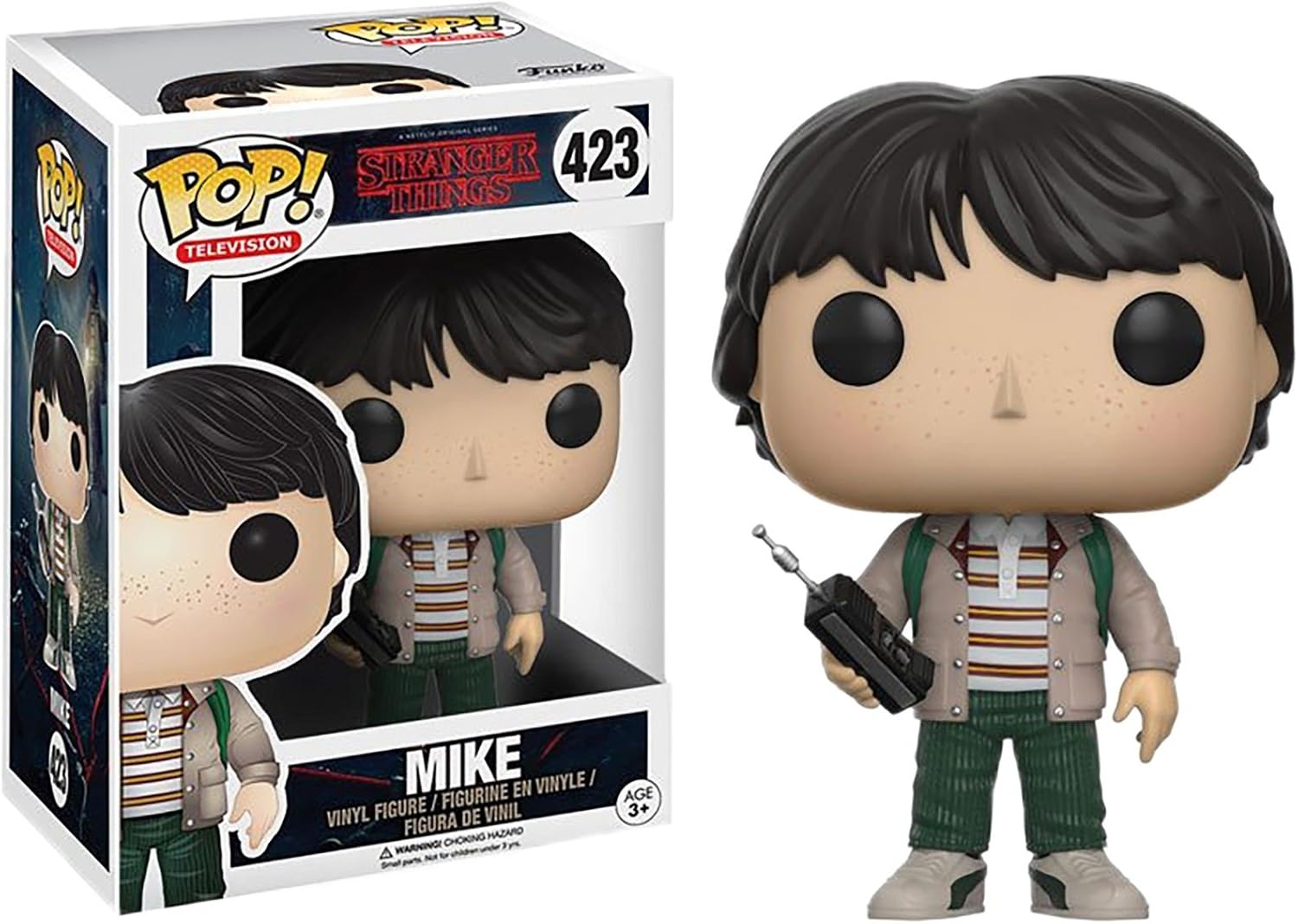 Pop! Stranger Things - Mike Wheeler - Walkie Talkie #423 – Funko