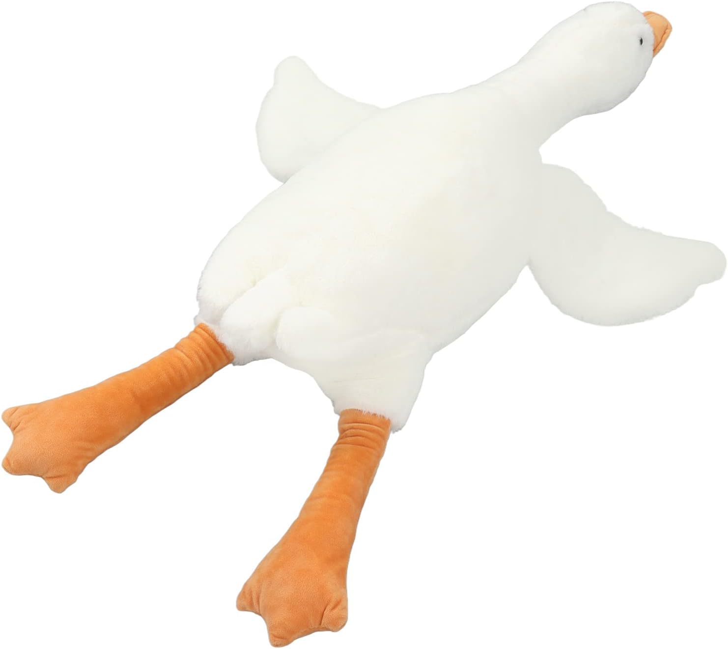 Brinquedo de Pelúcia de Ganso, Travesseiros Macios Bonitos de Pelúcia, Travesseiro de Abraço de Cisne de Animais de Pelúcia para Casa de Escritório (130cm) - Imagem 3