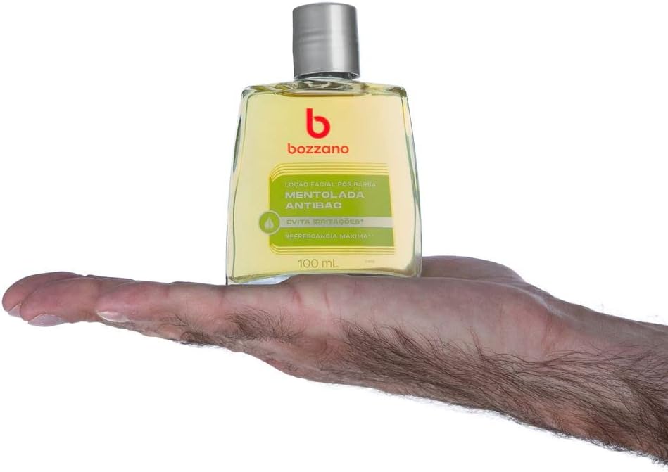 Bozzano Loção Pós Barba Mentol Branco 100 Ml - Imagem 2