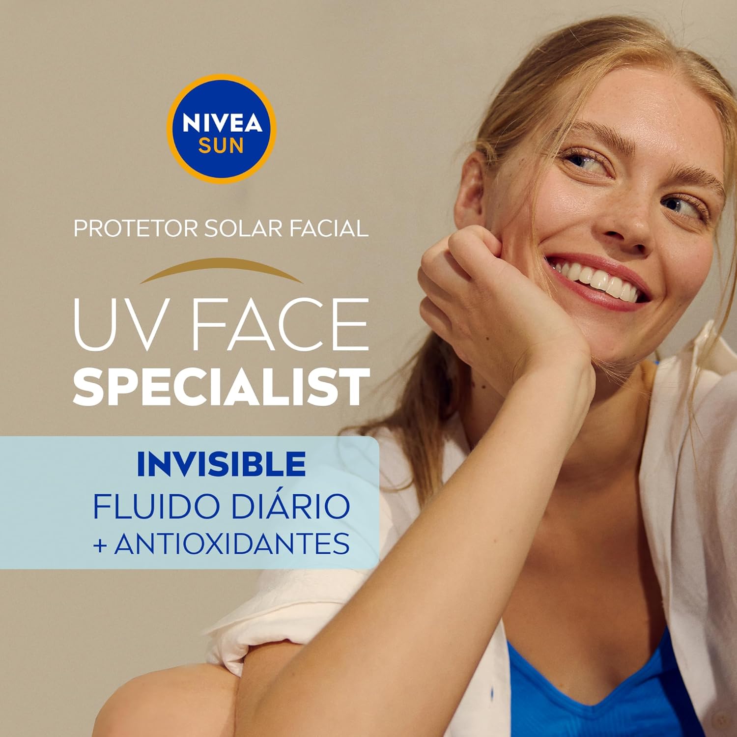 NIVEA SUN Protetor Solar UV Face Specialist Invisible Fluido Diário FPS 70 40ml - Imagem 3