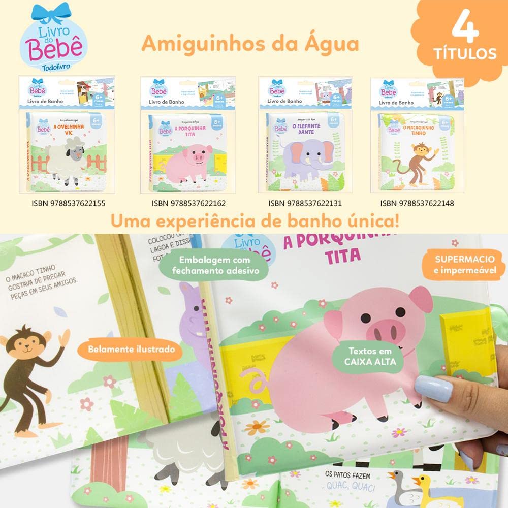 A Porquinha Tita - Coleção Amiguinhos da Água - Imagem 7