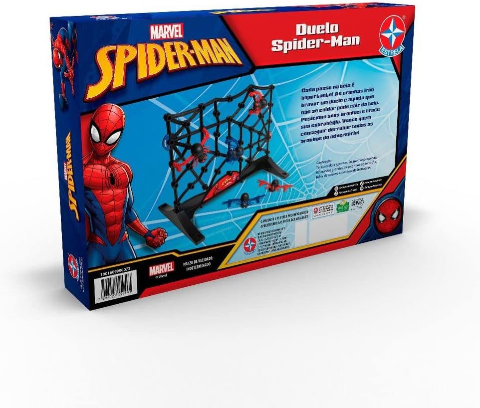 Brinquedos Estrela Jogo Duelo Spiderman,Estrela, Multicor - Imagem 3