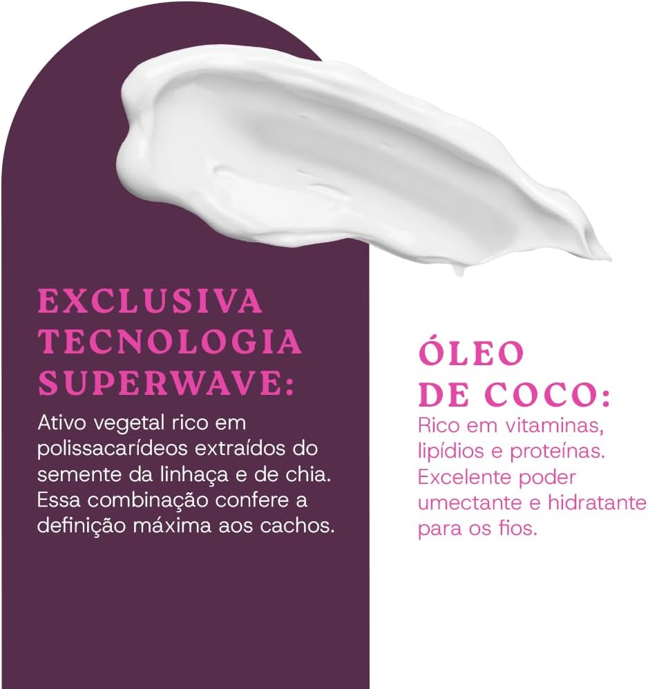 Máscara Cachos Hidratante Nutritiva 300g - Imagem 4