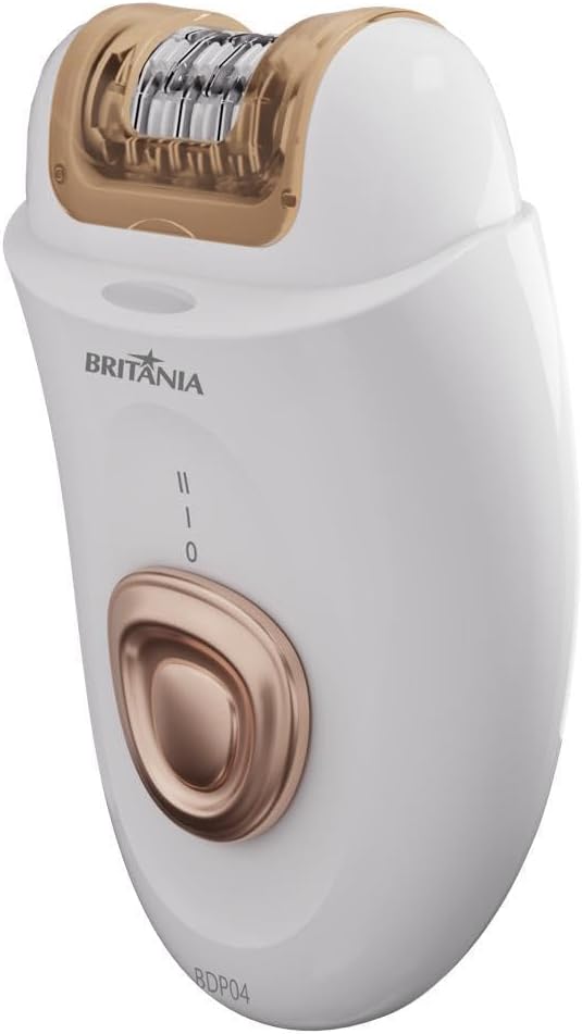 Depilador de Pelos Britânia 4 Acessórios BDP04 5W Branco e rose Bivolt - Imagem 8