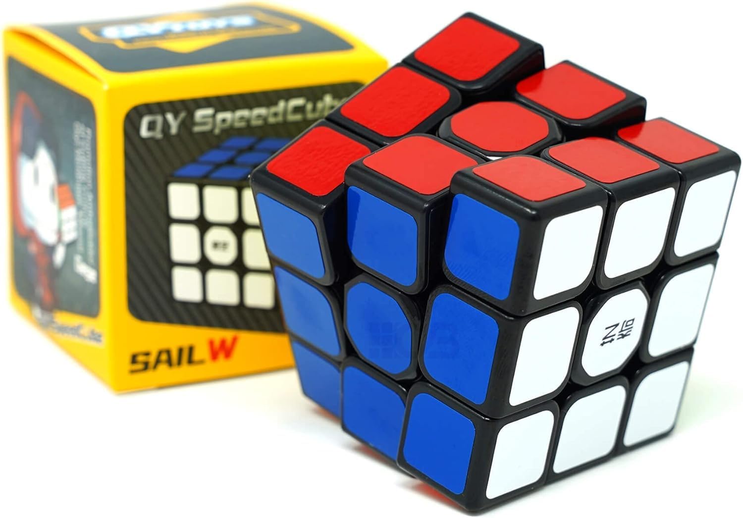Cubo Mágico QY, Brinquedo Quebra-cabeça Colorido, Rotação Versátil, Desempenho Rápido, Leve e Fluido - Imagem 5