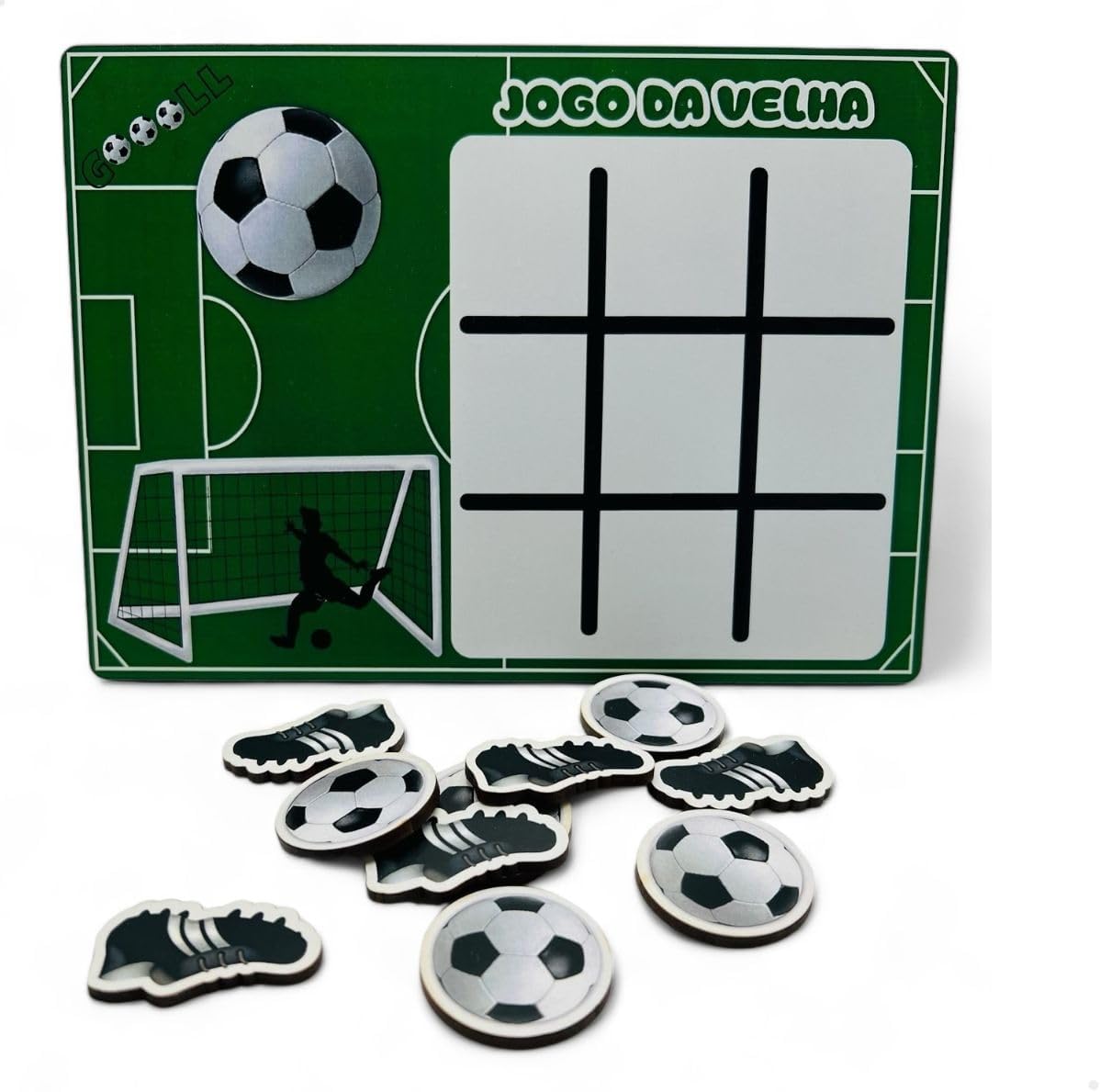 Jogo da velha Futebol Lembrancinha Aniversário 10un - Sugestões de ...