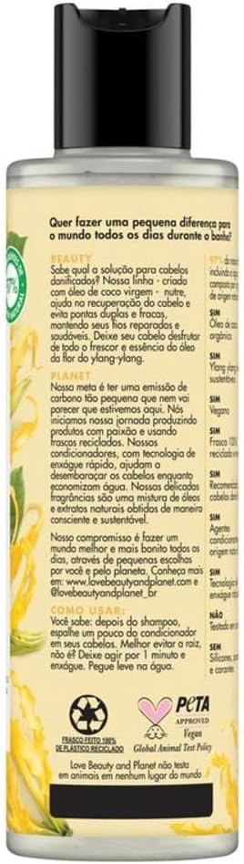 Love Beauty & Planet Condicionador Hope And Repair 300Ml - Imagem 2