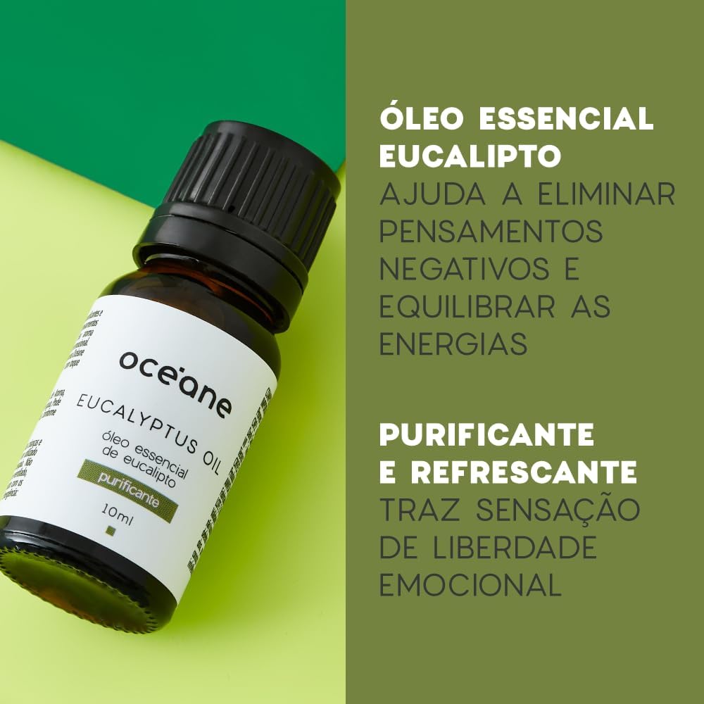 Óleo Essencial, Eucalyptus Essential Oil, Eucalyptus, Océane, Océane, Incolor - Imagem 3