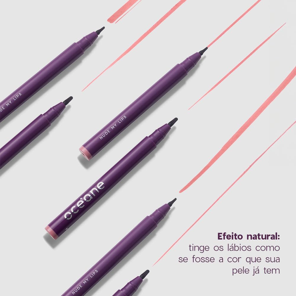 Océane Oceane - Tinted Pen Océane-Caneta Labios-Nude My Lips./Nude - Imagem 4