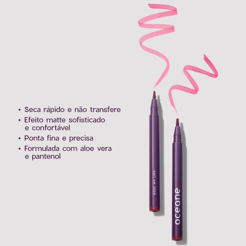 Océane Oceane - Tinted Pen Océane-Caneta Labios-Nude My Lips./Nude - Imagem 5
