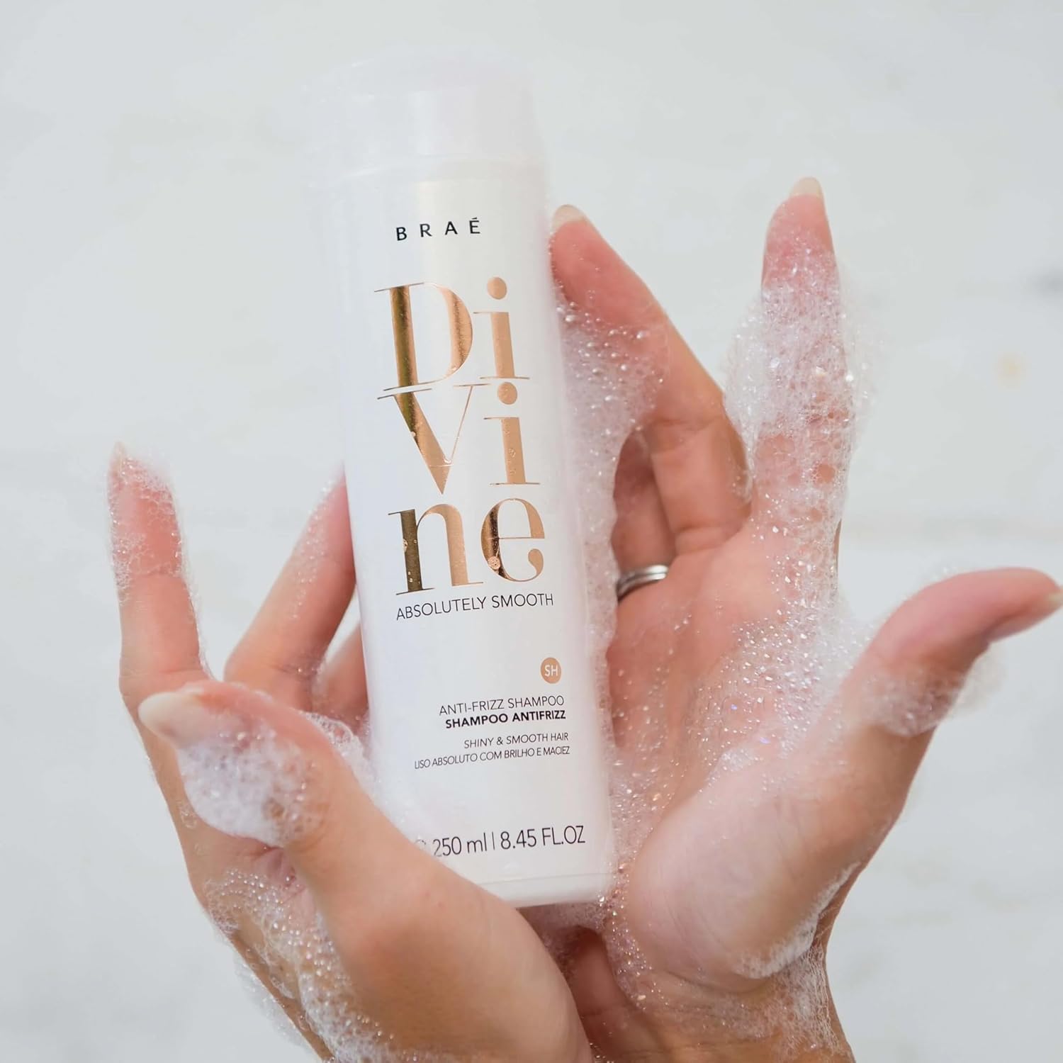 BRAÉ DIVINE SHAMPOO ANTIFRIZZ 250ml - Imagem 3