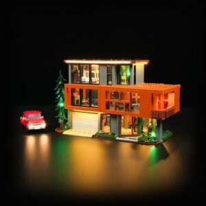 BRIKSMAX Kit de luz 2.0 para Lego Twilight: The Cullen House - Iluminação LED inovadora compatível com Lego Ideas 21354 - Conjunto Lego não incluído