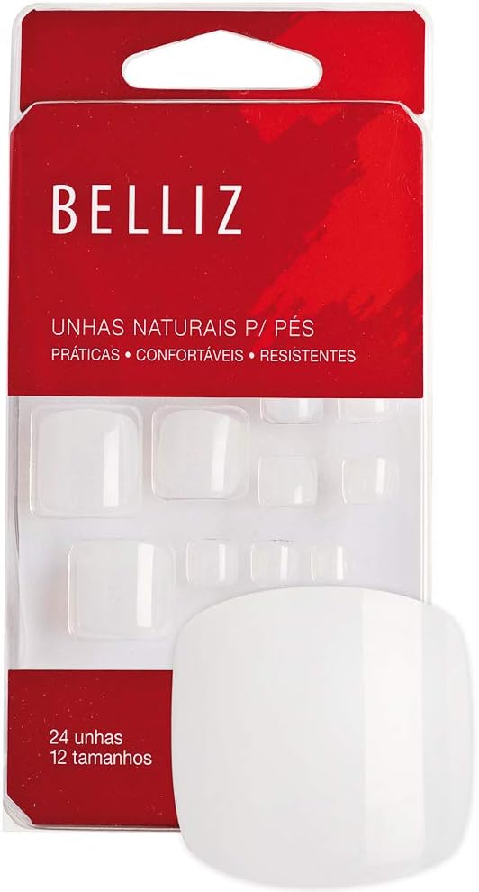 Belliz Unhas Naturais P/ Pés