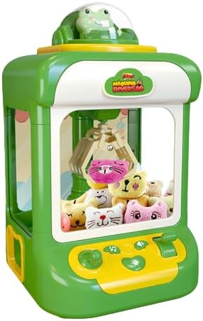 Brinquedo De Pegar Bichinho Infantil Garra Pega Ursinho - Maquina da Diversão - Maquina de pegar Ursinho (VERDE)