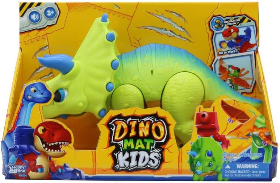 Brinquedo Jurassic Fun Junior Triceraptor Com Som - Br1469