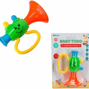 Brinquedo Musical Cornetinha Corneta Infantil (Cornetinha QB-237 12cm)