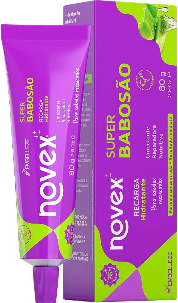 Embelleze Recarga De Hidratação Novex Super Babosão 80G