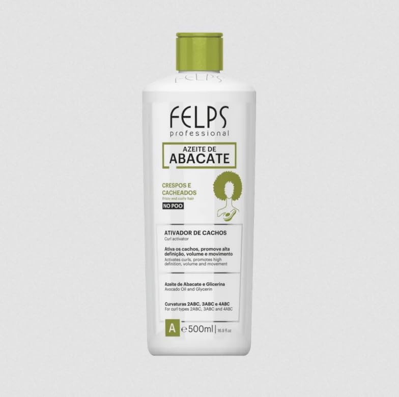 Felps Cachos Ativador Azeite De Abacate 500ml, Felps Professionnel, 500ml
