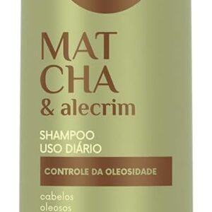 Haskell Shampoo Uso Diário Matcha & Alecrim - 300Ml