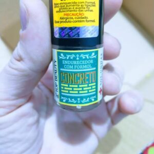 Kit 3 Base Concreto Endurecedor Formol Top Beauty SOS 7ml