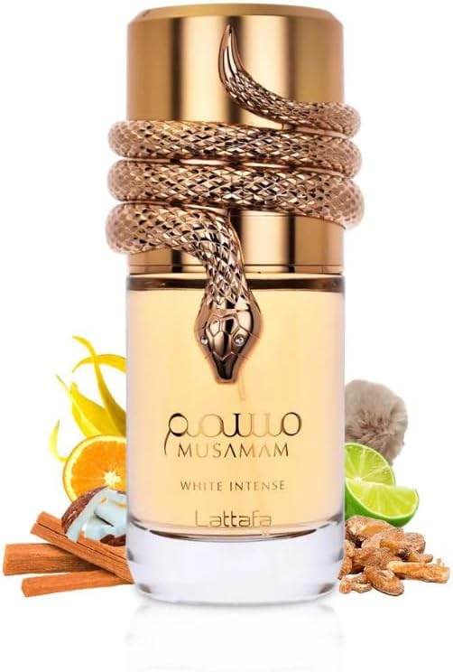 Lattafa Musamam White Intense Eau de Parfum Spray Unissex, 100 ml - Imagem 2