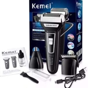 Maquina De Corte 3 Em 1 Kemei Shaver km-6558