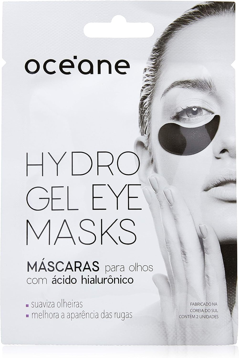 Océane Máscaras para Olhos com Ácido Hialurônico - Hydrogel Eye Masks 2un